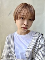 トリッカ 銀座(tricca)&nbsp;ショートボブ/ボブ/カット/レイヤー/顔周り/レイヤーカット/前髪