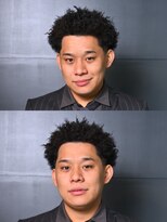 マーリィズバーバー 本店(MARLEY'S BAR BER) スパイキーアフロ 厚木