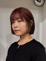 カシェル トウキョウ(Cashel Tokyo)&nbsp;インナーカラー　ブリーチカラー　ハイトーンボブ