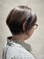 エンクス(enx)&nbsp;大人ガーリー/ダークアッシュ/似合わせカット/鶴ヶ峰SK43