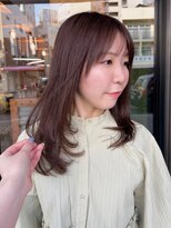 シーバイサイン(sea by Sign)&nbsp;ベージュブラウン/レイヤーカット