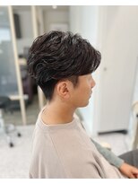 アッシュ 宮前平店(Ash)&nbsp;【ナチュラルショート×フェザーパーマ】