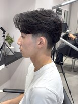 ササ 京都河原町店(33 SASA) フェザーパーマ×テーパーフェード