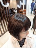 カラートリートメントde艶ショートボブ