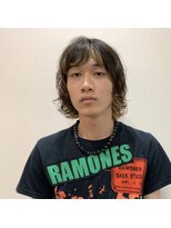 ベルクープス 天王寺店(Belle Coupes) 【ベルクープス天王寺】川島あずさメンズパーマインナーカラー