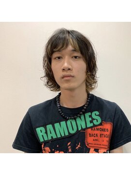 ベルクープス 天王寺店(Belle Coupes) 【ベルクープス天王寺】川島あずさメンズパーマインナーカラー