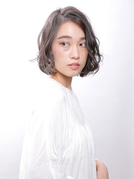 モーラ サロン 高石店(MOLLA) クールで大人っぽいワンレンボブ