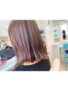 ラッシュグラス(Rush grass) 透明感あるラベンダー