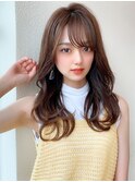 大人かわいい/くすみブルー/テラコッタ/韓国ヘア