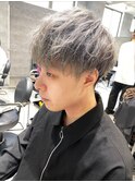 ホワイトシルバーカラー