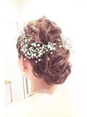 花嫁ヘアアレンジ