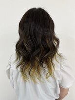 リシャルム 新保店(Re charme)&nbsp;[ Re' Charme 佐山絵梨佳 ]インナーカラー×イエロー