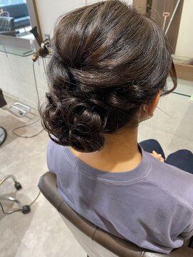 ハートライン(hair bridal Heart Line) セットアレンジ