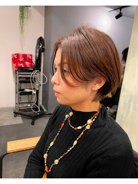 ソラーナバイマニスオブヘアー(SOLANA by Manis of hair) マスクにも合う小顔ショート