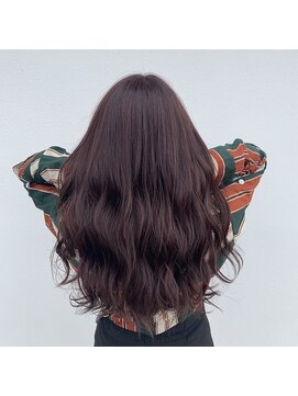 リトバイプティパ(Lit by petit-pas) ブリーチなし☆カシスレッドカラー