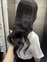 ホワイト 梅田(white) #ほんのりラベンダーのダークブラウン