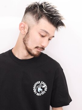 ルックグッドストア(LOOK GOOD STORE) 束感ショートマッシュパーマウルフ波巻きハイライト268