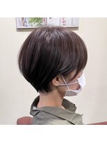 ハピネス クローバー 学園前店(Happiness CLOVER)&nbsp;丸みショート/髪質改善/ベージュ/透明感/20代30代40代50代