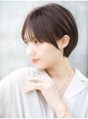 前髪あり大人ショート20代30代40代【AIN.表参道】川原大地