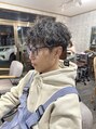 ヘアサロンデザイア(HAIR SALON DESIRE) 波打ちパーマ＋ツイストスパイラルパーマ、メンズスタイル