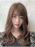 ロングヘアで韓国人の姉さんスタイル【飯塚】