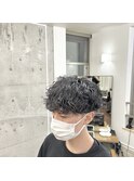 波打ちツイストスパイラル 横浜メンズカットメンズパーマ