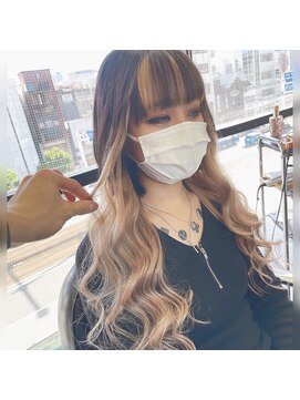 ガルボ ヘアー(garbo hair) ハイトーンアンブレラ高知美容院10代20代