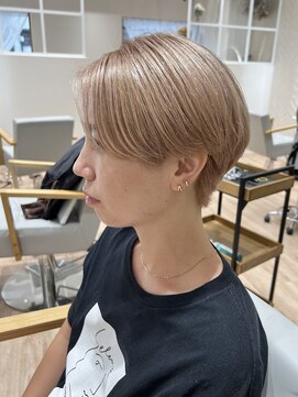 タミー 武蔵小杉(TAMMY) ペールベージュ ハイトーン ショート