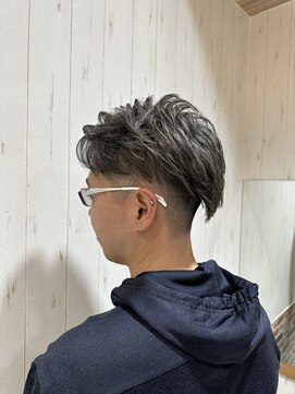 ソワン ドゥ ブレス 立花店(soin de brace) メンズブリーチグレージュカラー/メンズブリーチカラー