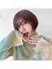 【枝毛・切れ毛94％削減】カット+ファイバープレックスカラー￥12980→￥7700
