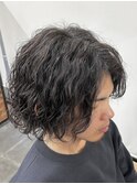スパイラルパーマ