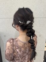 ヴィサージュ ギンザ VISAGE GINZA&nbsp;編み下ろしアレンジヘア