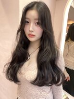 ボタン シブヤ(VOTAN SHIBUYA)&nbsp;アッシュ/グレージュ/韓国ヘア/渋谷/レイヤー/顔まわり