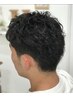 メンズカット＋パーマ　￥10000