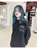 部分ブリーチ】インナーカラー・フェイスフレーミング・デザインカラー30%off