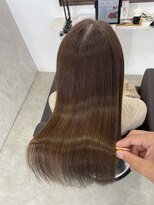 ラナ(Lana) 【Lana】艶美髪キャメルベージュ 艶髪 髪質改善カラー