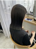 ぷつっとミディアム×黒髪