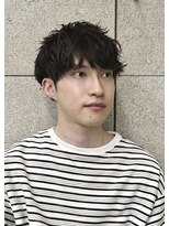 にもう&nbsp;ダークアッシュ ニュアンスパーマ 韓国マッシュ s13