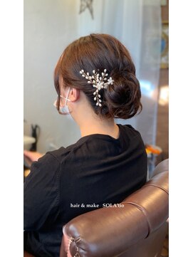 ソラティオ(SOLA'tio) アップスタイル/まとめ髪