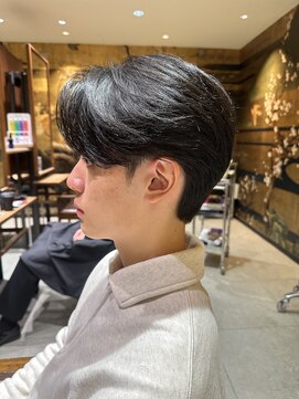 フルショウ 梅田(FURUSHO) ニュアンスパーマ/センターパート