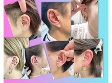 美容室 スプラッシュの雰囲気（耳ツボジュエリーのサロン施術事例。楽しくお洒落に！）