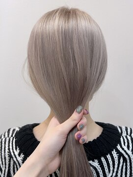 アンメリーアン(Ann merry ann) 20代30代大人可愛い艶感ホワイトブロンドケアブリーチ美髪