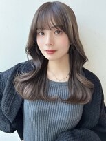バイオレットジェム(Violet`jem) 小顔ヘア/透明感グレーベージュカラー/レイヤースタイル　AN-12