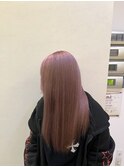 ブリーチ2回～できるホワイトピンク