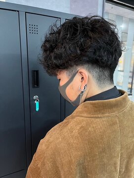 メロウメンズライン 神戸三宮(mellow men's line) プードルパーマ