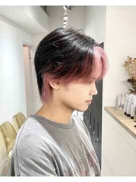 メンズペレ 渋谷(MEN'S PELE) ニュアンスパーマ/韓国マッシュ/スパイキーショート/渋谷