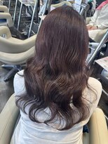 アヴァンス 北花田店(AVANCE)&nbsp;＊ピンクヴァイオレット/艶髪/ウェーブスタイル