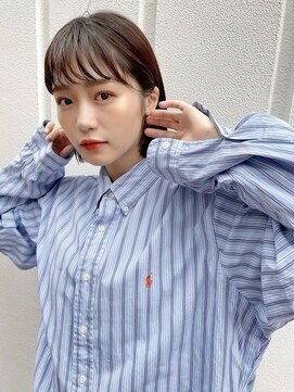 ソト 銀座(soto.) ハイライトカラー/くびれヘア/レイヤーパーマ/ミニボブ[銀座]