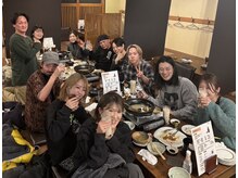 リドル ヘアー 駒生店(Riddle HAIR)の雰囲気（忘年会！！）