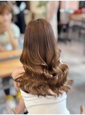 くびれヘア/髪質改善/縮毛矯正/レイヤーカット/韓国/顔周り/